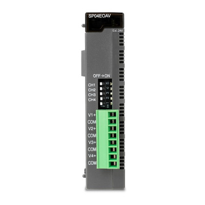 Cimon CM3-SP04EOAV Analog I/O Mini module, 4 Channel, 24VDC